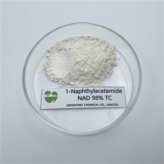 Regulator rasti rastlin C12H11NO 1-naftilacetamidna kislina Nad 98 odstotkov Tc